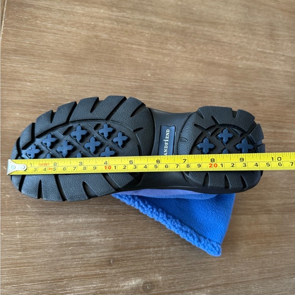 Lands End Imperial Blue Sherpa Fleece Marinac Boots Size 7B (BNWB) - Picture 5 of 6